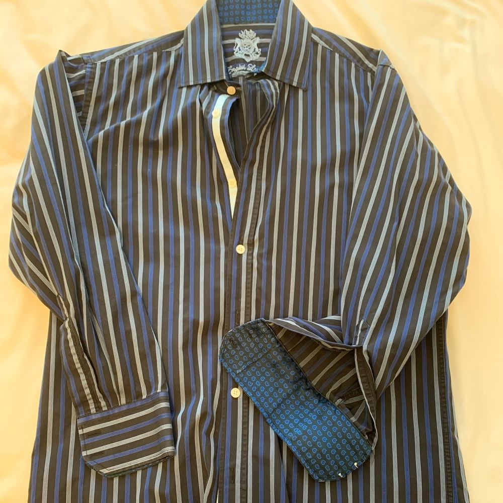 English Laundry men’s dress shirt size 15.5 32/33